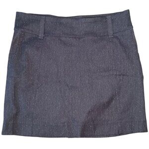 Jofit Skort Womens XL Elite Slimmer 19" Long Skort Speckled Gray 4 Pocket